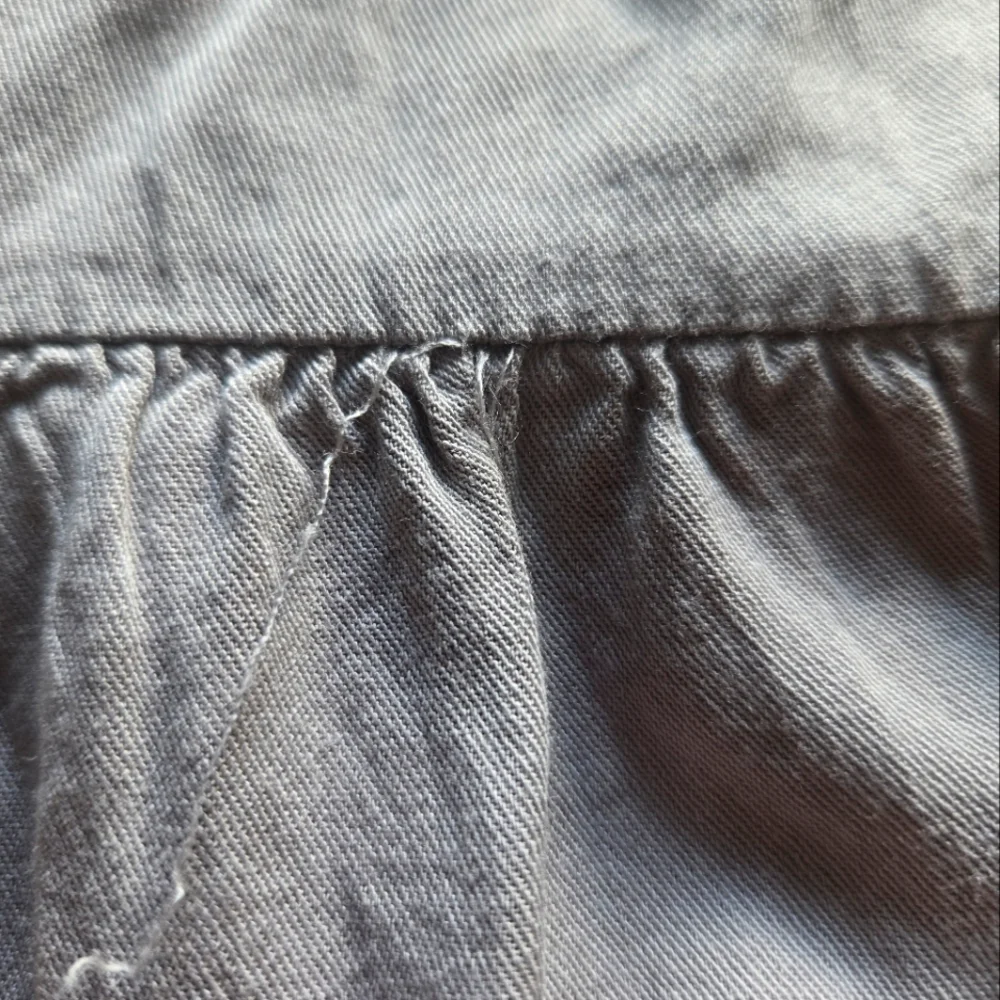 Tea N Rose. Blueish Grey Tiered Maxi Dress Size S - Picture 7 of 8